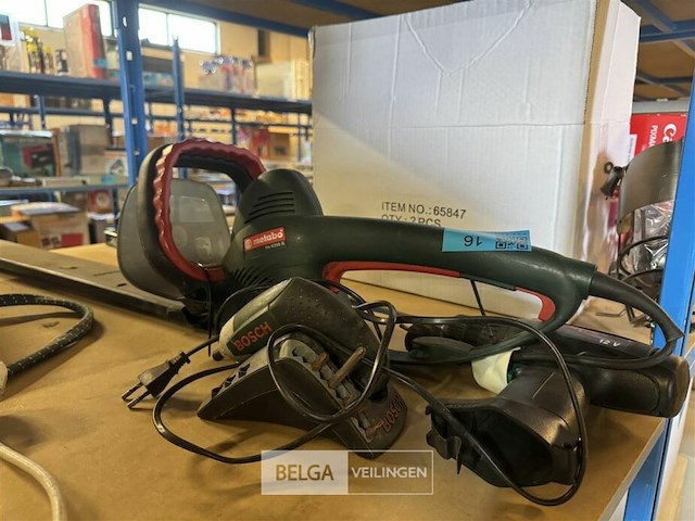 Metabo heggenschaar + 2x schroefmachine - afbeelding 2 van  3
