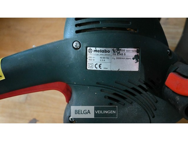 Metabo hs8346s elektrische heggenschaar - afbeelding 2 van  3