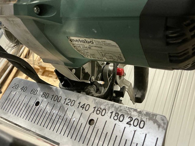 Metabo kgs 254 m radiaalafkortzaagmachine - afbeelding 2 van  10