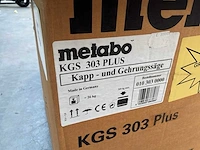 Metabo kgs 303 plus afkortcirkelzaagmachine - afbeelding 2 van  3