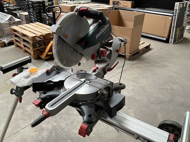 Metabo kgs 315 plus afkortcirkelzaagmachine met onderstel ksu 401 - afbeelding 3 van  10