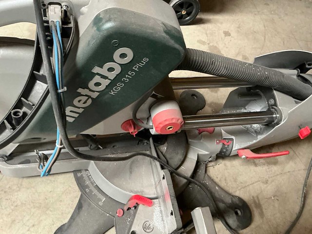 Metabo kgs315 plus afkortzaag - afbeelding 4 van  5
