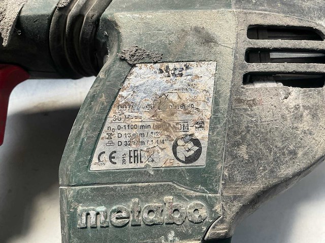 Metabo kha 36-18 ltx 32 boormachine - afbeelding 3 van  11