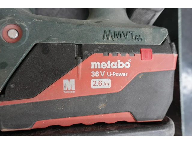 Metabo kha 36 ltx accu-boorhamer met 36v accu - afbeelding 5 van  6