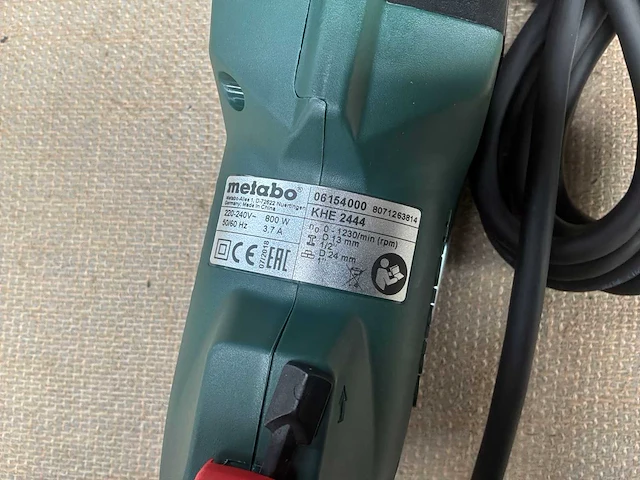 Metabo khe 2444 combihamer - afbeelding 5 van  5