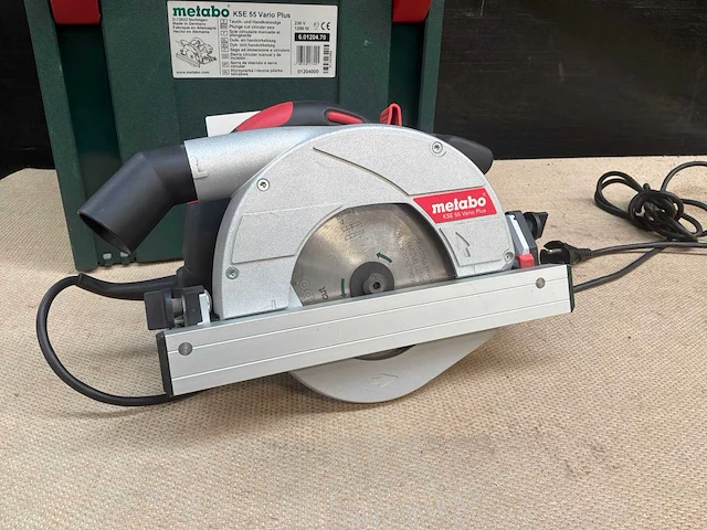 Metabo kse 55 vario plus handcirkelzaag - afbeelding 1 van  5