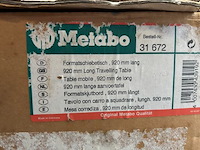 Metabo lange aanvoertafel - afbeelding 6 van  6