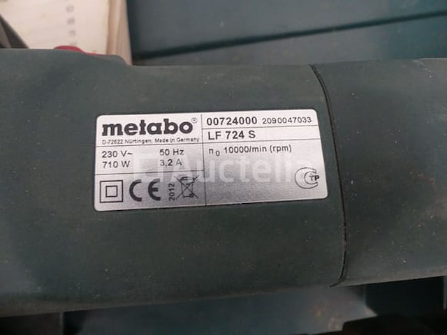 Metabo lf724s houtfreesmachine - afbeelding 4 van  5