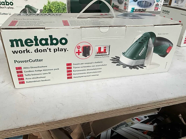 Metabo powercutter accu struikschaar - afbeelding 2 van  5