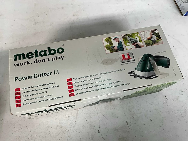 Metabo powercutter li universele accu tuinschaar - afbeelding 2 van  4