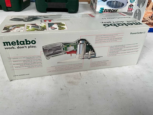 Metabo powercutter li universele accu tuinschaar - afbeelding 3 van  4