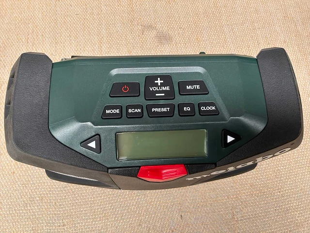 Metabo powermaxx rc accu bouwplaatsradio (2x) - afbeelding 1 van  7