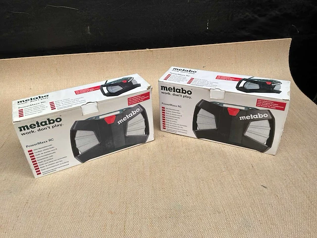 Metabo powermaxx rc accu bouwplaatsradio (2x) - afbeelding 6 van  7