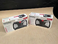 Metabo powermaxx rc accu bouwplaatsradio (2x) - afbeelding 6 van  7