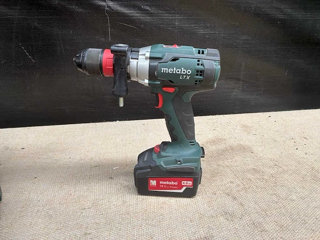 Metabo sb 18 ltx quick schroefboormachine - afbeelding 1 van  5
