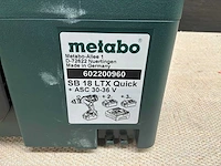 Metabo sb 18 ltx quick schroefboormachine - afbeelding 6 van  6