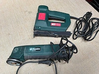 Metabo schuurmachine + tacker - afbeelding 3 van  6