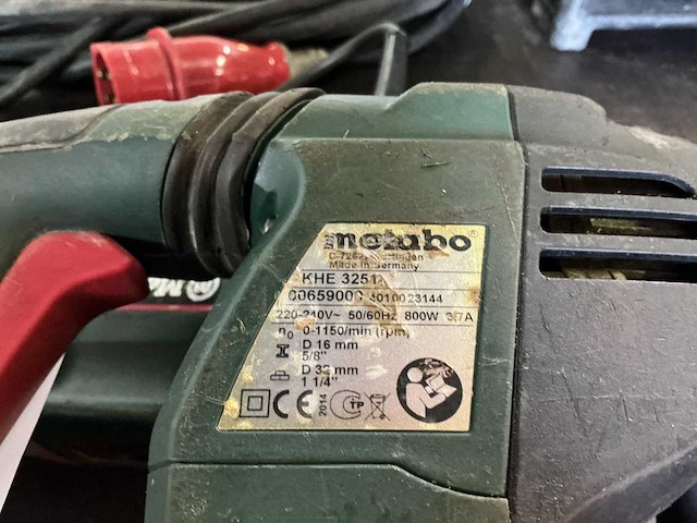 Metabo se 4420 r+r en khe 3251 boormachine (2x) - afbeelding 3 van  3