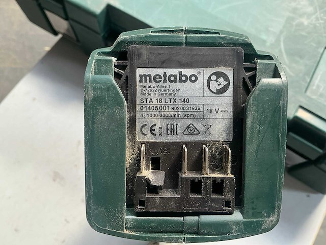 Metabo sta 18 ltx 140 decoupeerzaag - afbeelding 7 van  7