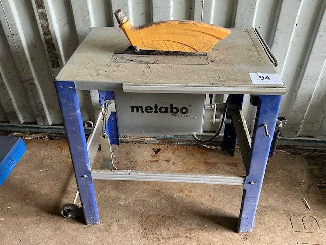 Metabo tkhs315c tafelzaag - afbeelding 1 van  4