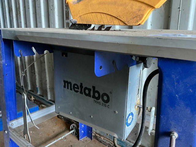 Metabo tkhs315c tafelzaag - afbeelding 3 van  4