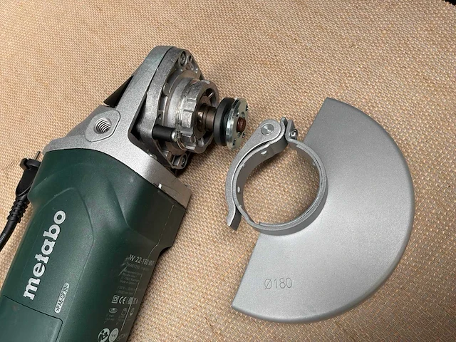 Metabo w 22-180 mvt haakse slijpmachine - afbeelding 4 van  5