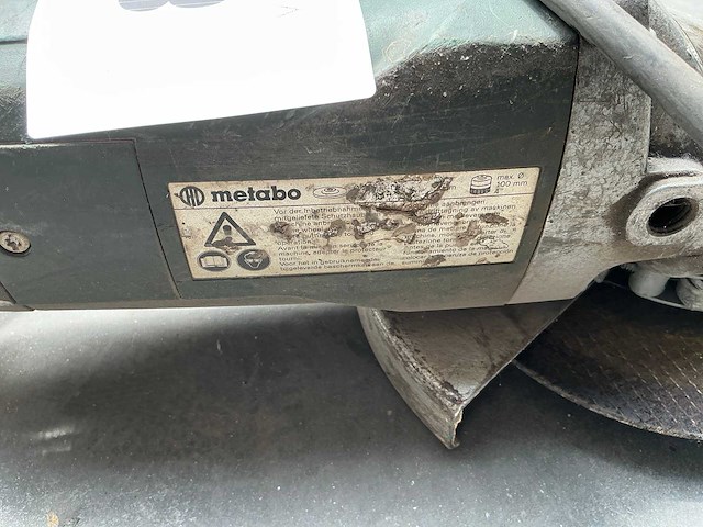 Metabo w21230 haakse slijpmachine - afbeelding 3 van  6