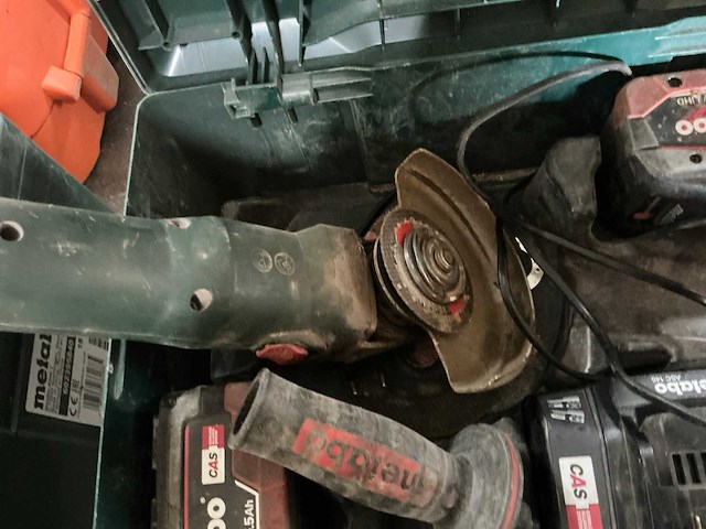 Metabo wb 18 ltx bl125 haakse slijpmachine - afbeelding 3 van  5