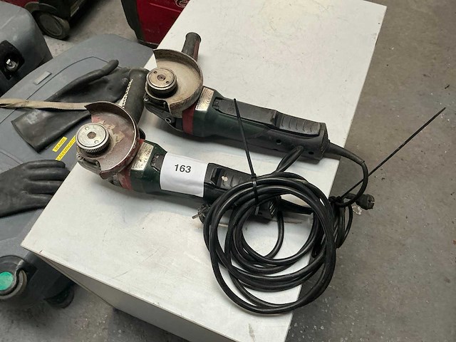 Metabo wpb 12-125 quick haakse slijpmachine (2x) - afbeelding 1 van  5