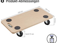 Metafranc transportroller (590 x 290 mm) - afbeelding 2 van  4