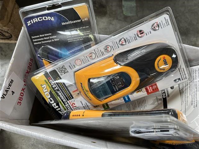 Metal detector, multiscanner enz., fabr. zircon - afbeelding 1 van  1