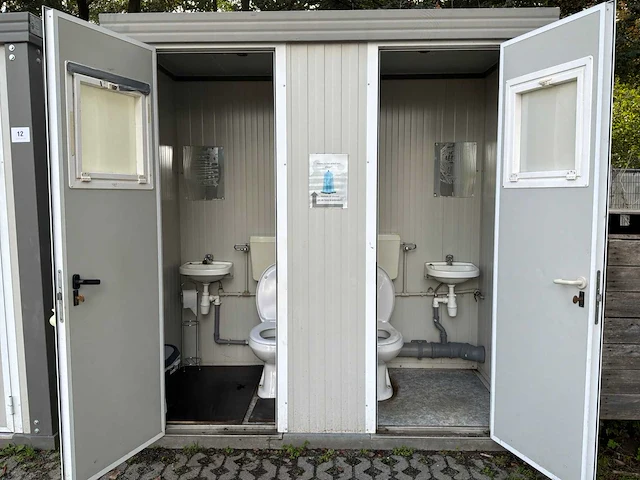 Metalbox sanitaire container - afbeelding 6 van  13