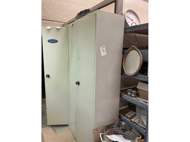 Metalen 2-deurs archiefkast (3x) - afbeelding 3 van  3