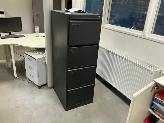 Metalen 4-ladenkast - afbeelding 2 van  3