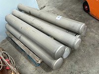 Metalen aanrijdpaal (7x) - afbeelding 1 van  3