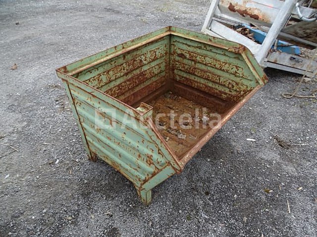 Metalen afvalbak - afbeelding 1 van  4