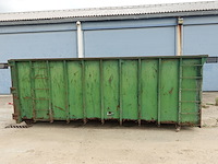 Metalen afvalcontainer