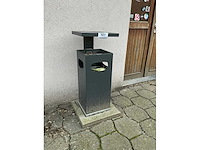 Metalen asbak - afbeelding 2 van  3