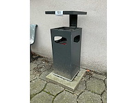 Metalen asbak - afbeelding 3 van  3