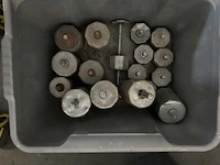 Metalen aspinnen / lintschijven - roller blinds - afbeelding 1 van  4