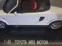 Metalen auto nieuw in doos toyota mr 2 - afbeelding 2 van  3