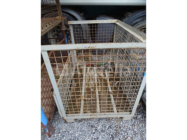 Metalen bak met afneembare deur - afbeelding 2 van  3