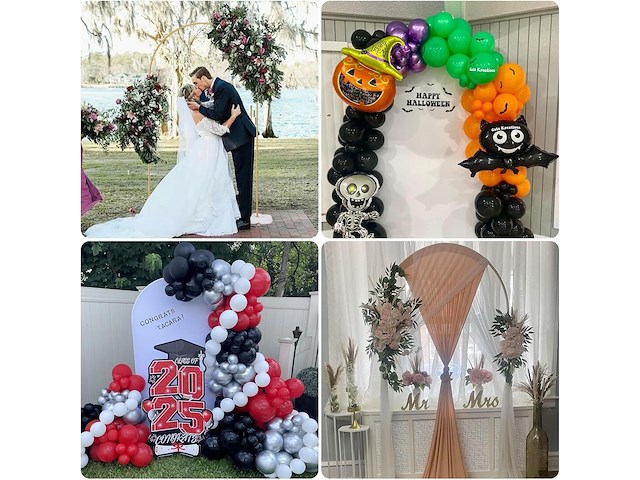 Metalen ballonnenboog - afbeelding 4 van  4