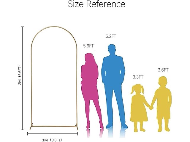 Metalen ballonnenboog - afbeelding 2 van  4