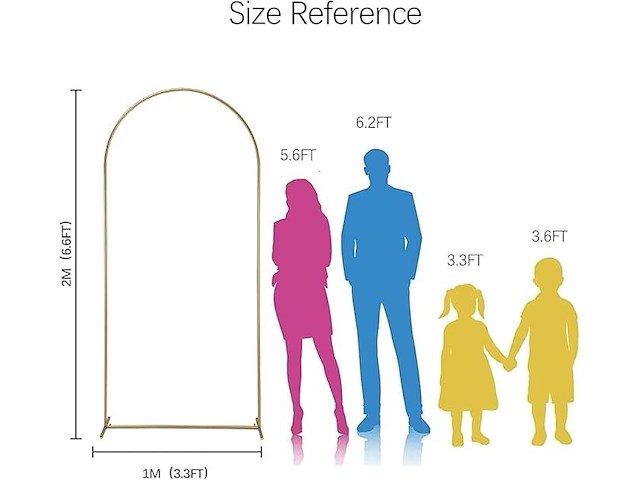 Metalen ballonnenboog - afbeelding 2 van  4