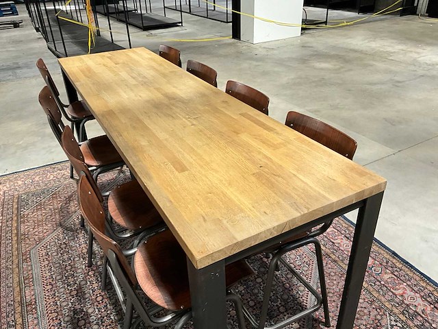 Metalen bartafel (2x) - afbeelding 2 van  7