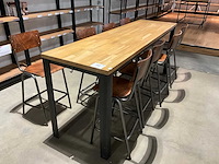 Metalen bartafel (2x) - afbeelding 6 van  7