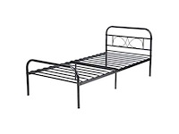 Metalen bed voor eenpersoonsbed 90 x 190 - afbeelding 3 van  5