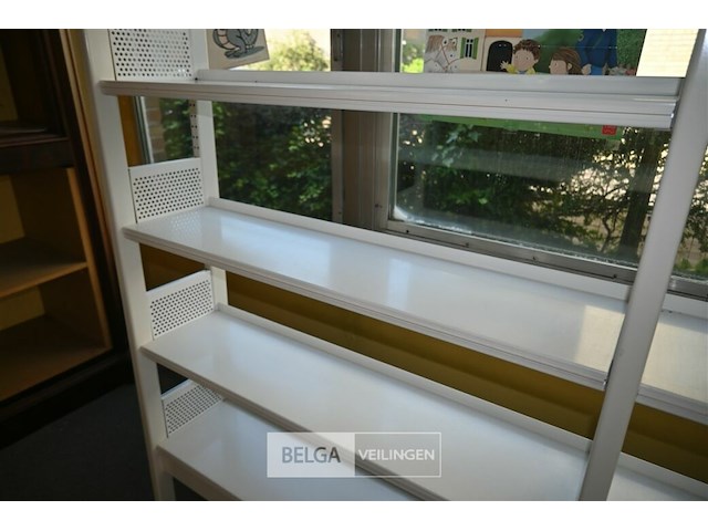 Metalen bibliotheekrek - afbeelding 5 van  5