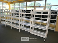 Metalen bibliotheekrek - afbeelding 2 van  5